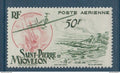 Saint Pierre et Miquelon - Poste aérienne - YT n° 18 ** - Neuf sans charnière - Avion et pêche - 1947