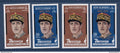 Nouvelles Hébrides - YT n° 304 à 307 ** - Neuf sans charnière - De Gaulle - France Libre - 1970
