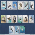 Géorgie du Sud - YT n° 166 à 180 ** - Neuf sans charnière - Oiseaux - 1987