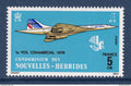 Nouvelles Hébrides - YT n° 424 ** - Neuf sans charnière - Avion - 1976