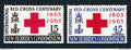 New Hebrides - YT No. 201 and 202 ** - Mint never hinged - Red Cross - 1963