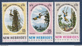 Nouvelles Hébrides - YT n° 289 à 291 ** - Neuf sans charnière - le saut du Gaul - 1969