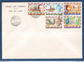 Haute-Volta - FDC - Premier jour - Grand format - YT n° 428 à 432 - Prix Nobel - Sujets divers - 1977