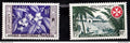 AEF - YT n° 236 et 237 ** - Neuf sans charnière - Café et lutte contre la lèpre - 1956 à 1957