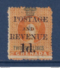 Grenade - YT N° 26 b * - SG n° 43 - Signé - Neuf avec charnière - 1886