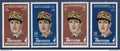 Nouvelles Hébrides - YT n° 294 à 296 ** - Neuf sans charnière - De Gaulle - France Libre - 1970