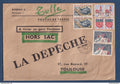 France - enveloppe Hors sac - la dépêche du midi - Toulouse