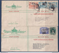 Birmanie - Burma - enveloppe officiel Rangoon Radio Service - par avion pour l'Allemagne - 1955