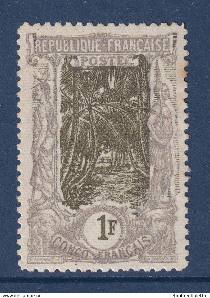 Congo - YT n° 39 * - Neuf avec charnière - Rousseur - Paysage forestier - 1900 à 1904