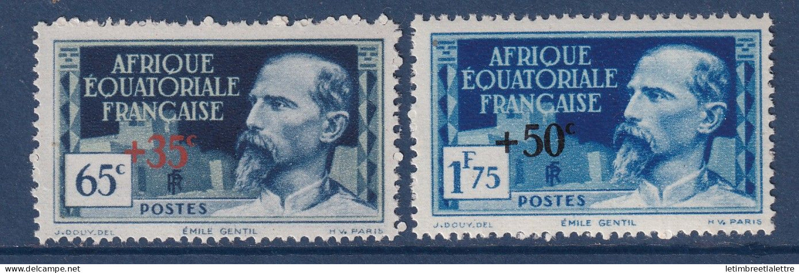 AEF - YT n° 64 et 65 ** - Neuf sans charnière - 1938