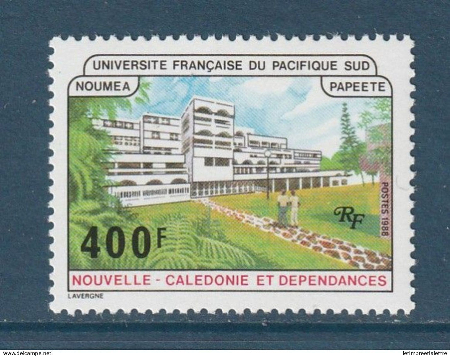 Nouvelle Calédonie - YT n° 550 ** - Neuf sans charnière - Université française du Pacifique Sud - 1988