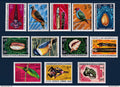 Nouvelles Hébrides - YT n° 326 à 337 ** - Neuf sans charnière - Oiseaux - Coquillages - 1972