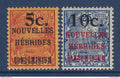 Nouvelles Hébrides - YT n° 58 et 59 * - Neuf avec charnière - 1920
