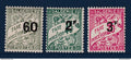 Algérie - Taxe - YT n° 12 à 14 ** - Neuf sans charnière - 1926 1928