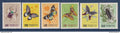 Formose - YT n° 249 à 254 ** - Neuf sans charnière - Insectes et papillons - 1958