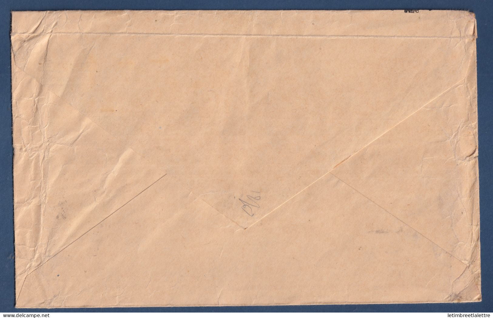 Espagne - Enveloppe censurée pour Paris - Censure militaire - Madrid - 1938
