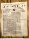 France - Journal le Ballon Poste - neuf - le n° 14 du jeudi 15 Décembre 1870