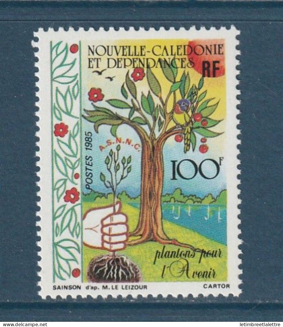 Nouvelle Calédonie - YT n° 509 ** - Neuf sans charnière - Protection de la nature - 1985