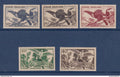Guyane - YT n° 213 à 217 ** - Neuf sans charnière - Oiseaux - 1947