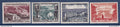 AEF - YT n° 232 à 235 ** - Neuf sans charnière - FIDES - 1956