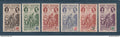 Réunion - YT n° 180 à 185 ** - Neufs sans charnière - Tricentenaire - 1943