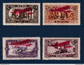 Alaouites - Poste aérienne - YT n° 9 à 12 * - Neuf avec charnière - 1926