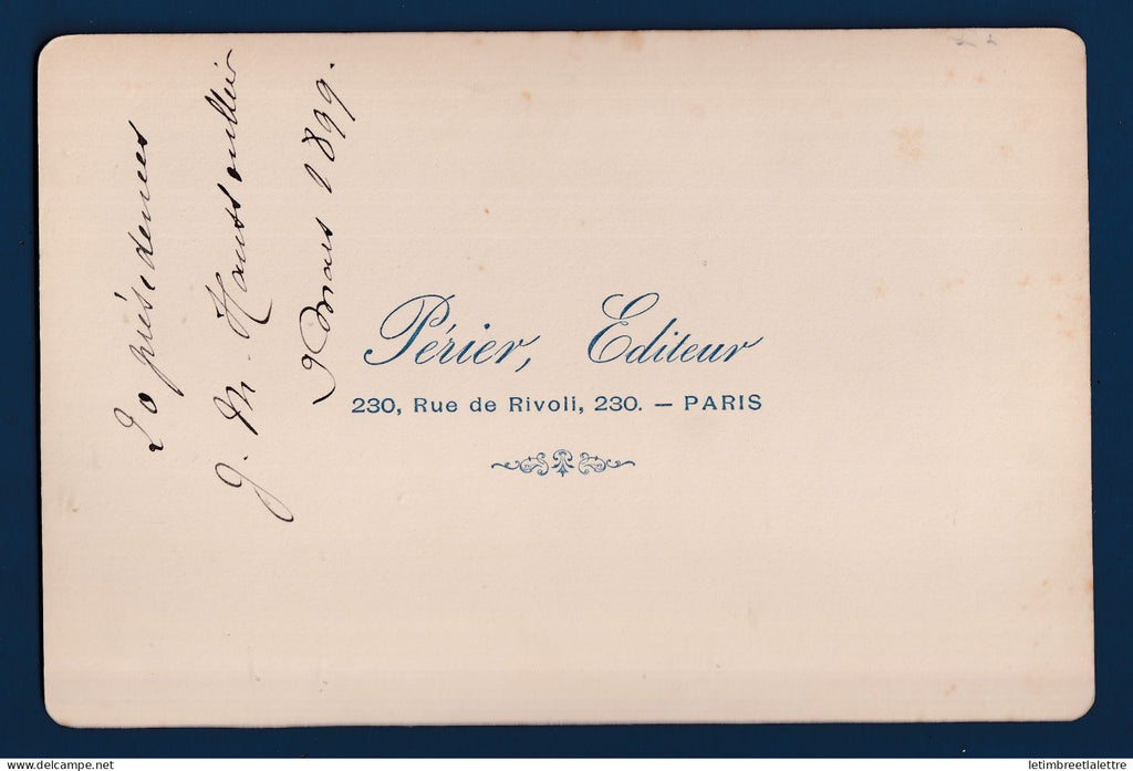 France - Carte photo Musée du Luxembourg - l'ange de Tobie par G. Doré - éditeur Périer